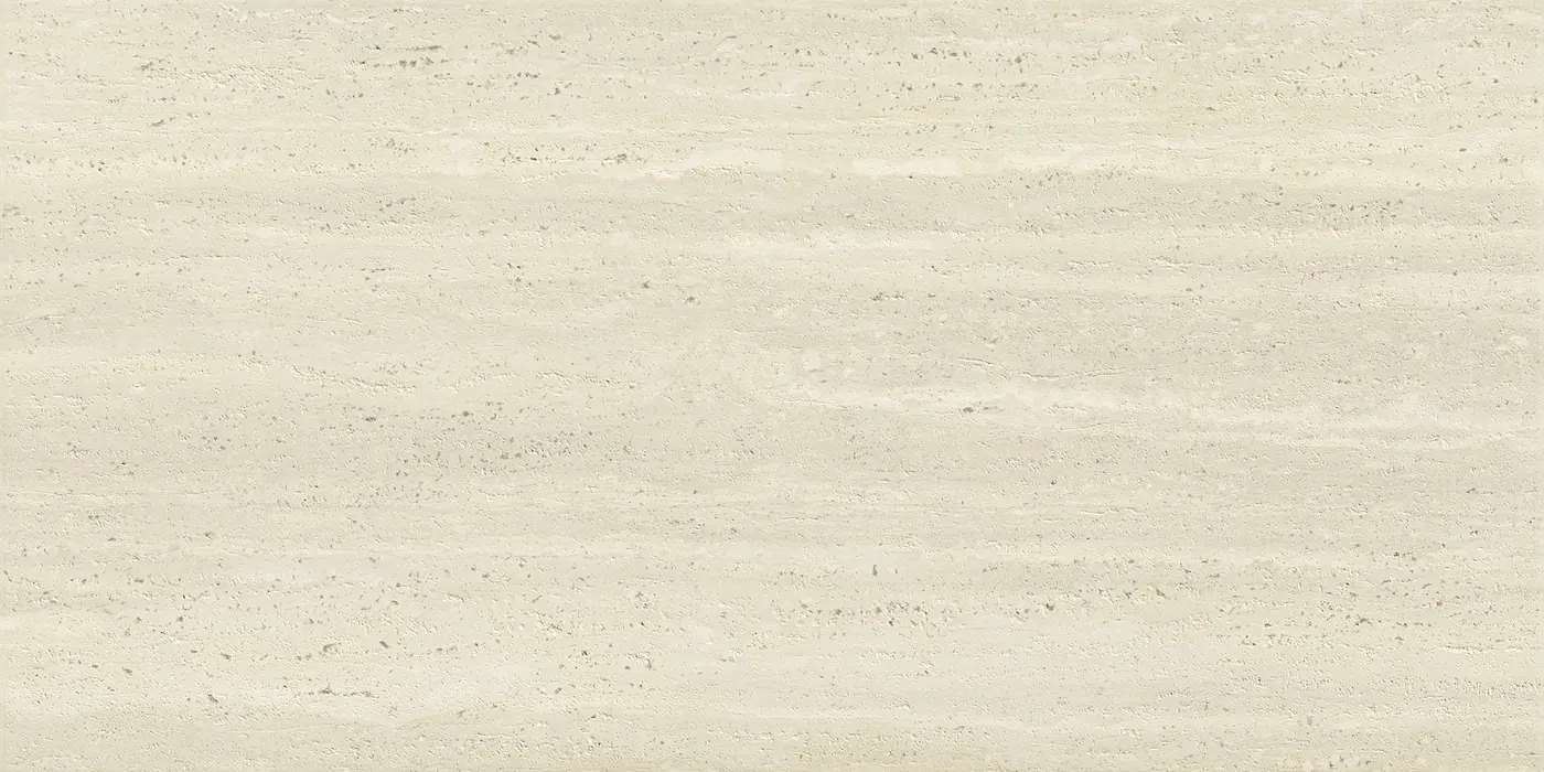 60120TVW01M Травертин Ворлд айвори / Travertine World Ivory Керамогранит матовый карвинг 600*1200 (2 шт в уп/50,40 м в пал)
