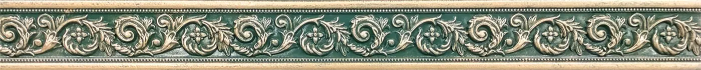 Адель зеленый / Adele Verde BW0ADE24 Бордюр 50*500 (42 шт в уп)