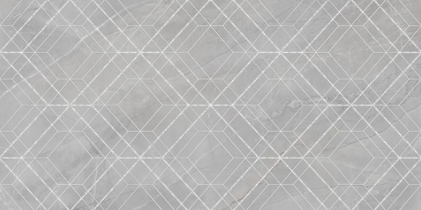 Лимс Ромб темный / Lims Dark Rhomb DW36LMM25 Декор 300*600*9 (5 шт в уп)