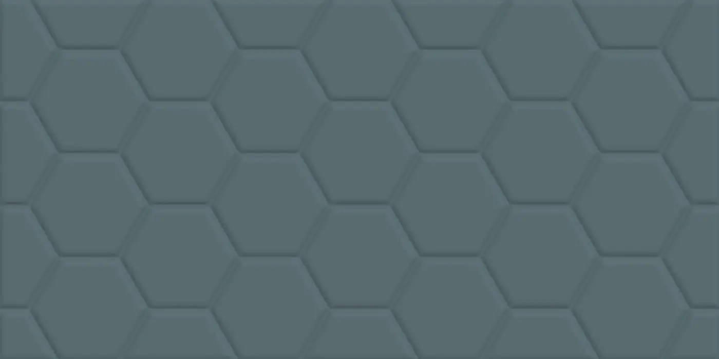 Эдельвейс Гексагон синий / Edelweiss Hexagon Blue WT36EDW23 Плитка настенная 300*600*9 (10 шт в уп/57,6 м в пал)