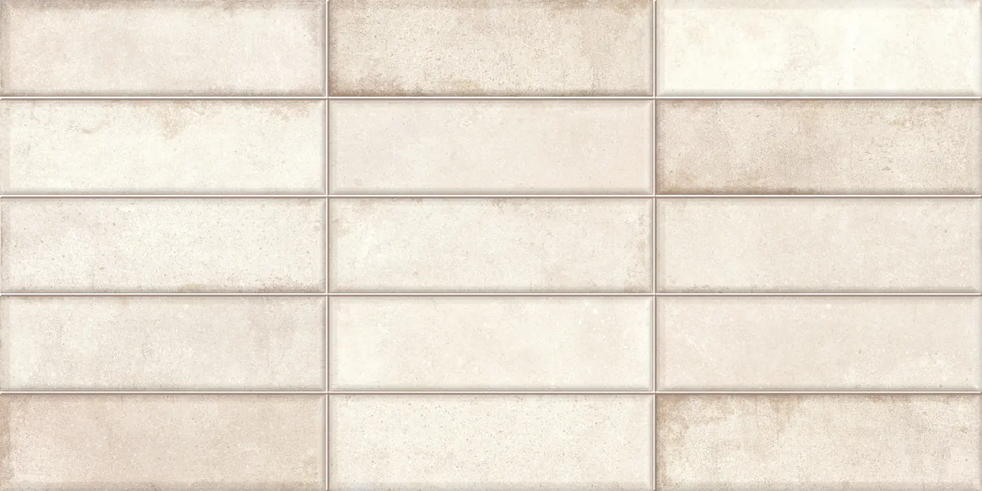 Эльбрус Брик кремовый / Elbrus Brick Crema WT36ELR11 Плитка настенная 300*600*9 (10 шт в уп/57,6 м в пал)