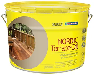 SYMPHONY NORDIC Terrace Oil – натуральное масло, содержащее воск