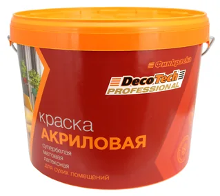 Краска акриловая