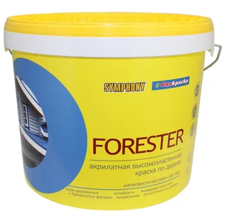 SYMPHONY FORESTER – 100% акрилатная эластичная шелковисто-матовая краска