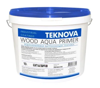 ТEKNOVA WOOD AQUA PRIMER - Водоразбавляемая быстросохнущая грунтовка