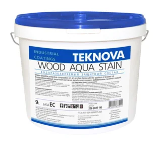 TEKNOVA WOOD AQUA STAIN - Водоразбавляемый защитный состав